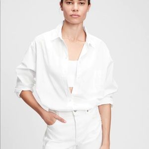 Gap The Big shirt poplin